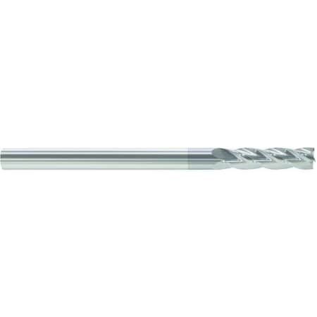 Morse End Mill, Center Cutting Extra Long Length Single End, Series 5951T, 14 Cutter Dia, 4 Overall Le 90882
